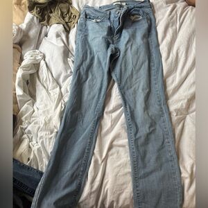 Levi's Light Blue Straight Leg Jeans